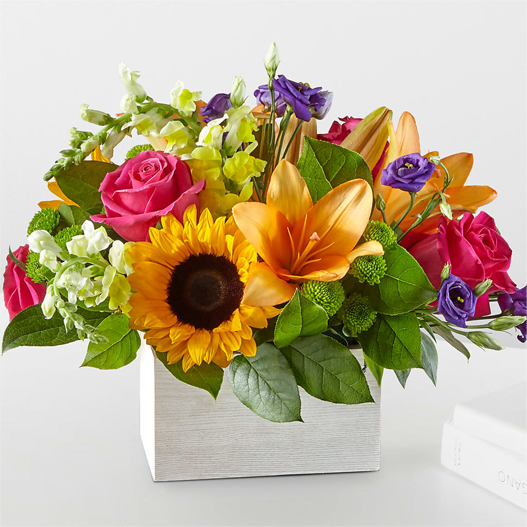Best Day Box Bouquet – Fiesta, Las Cruces NM
