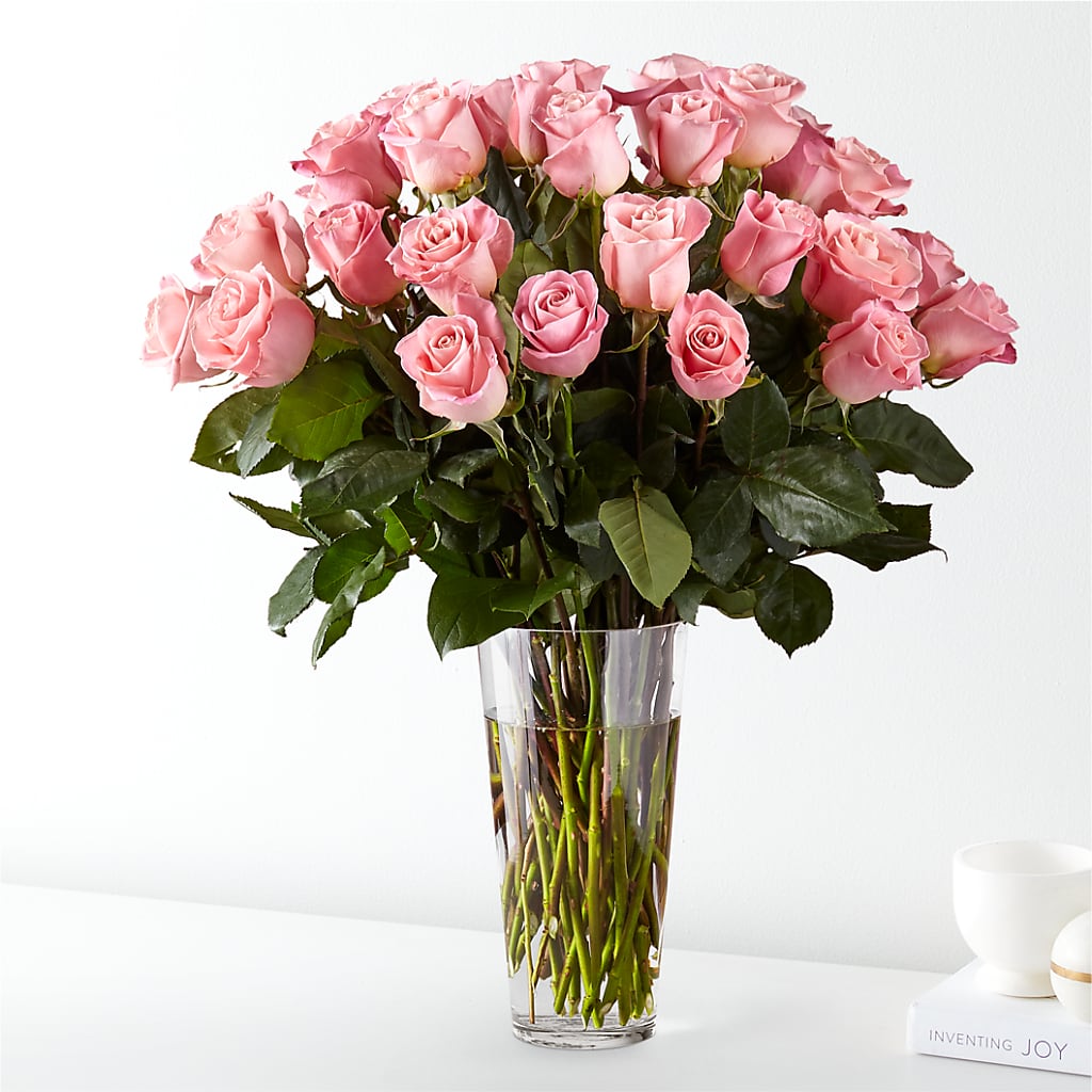 Long Stem Pink Rose Bouquet – Fiesta, Las Cruces NM