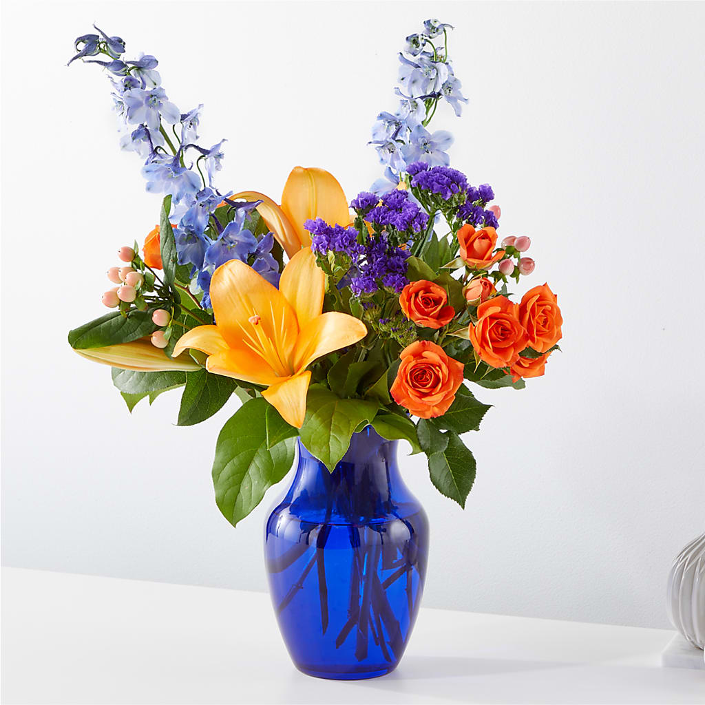 Radiant Citrus Bouquet – Fiesta, Las Cruces NM