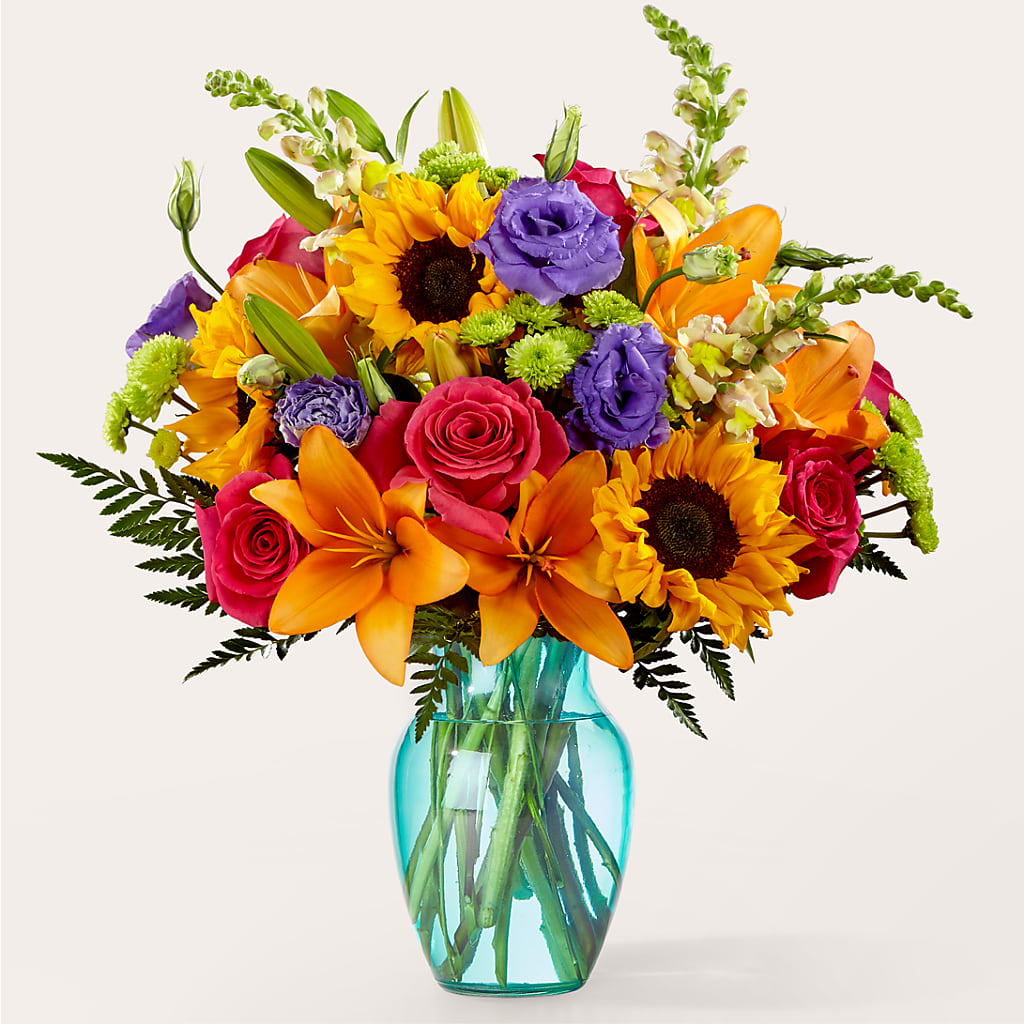 Double Rainbow Bouquet – Fiesta, Las Cruces NM
