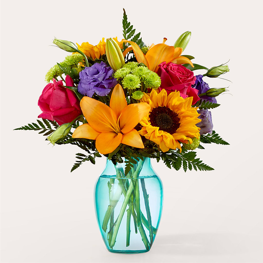 Double Rainbow Bouquet – Fiesta, Las Cruces NM