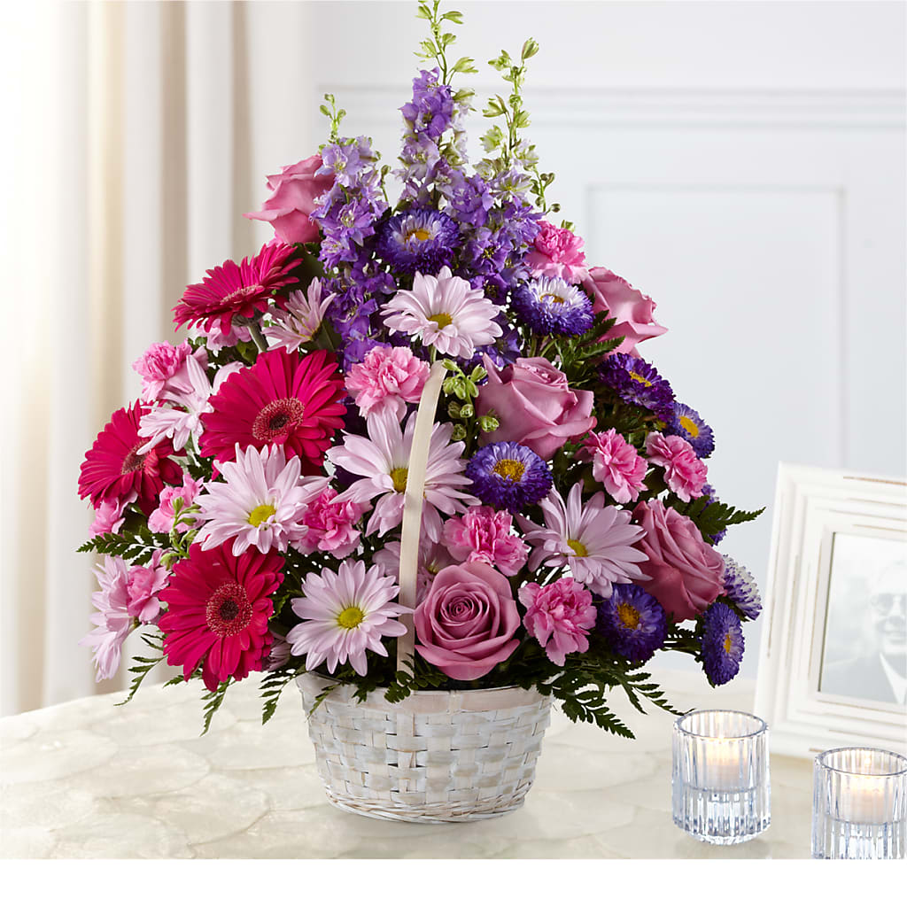 Pastel Peace Basket – Fiesta, Las Cruces NM