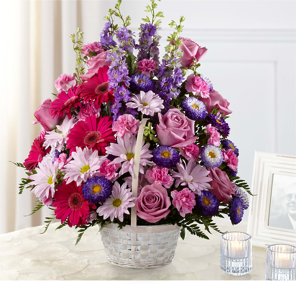 Pastel Peace Basket – Fiesta, Las Cruces NM