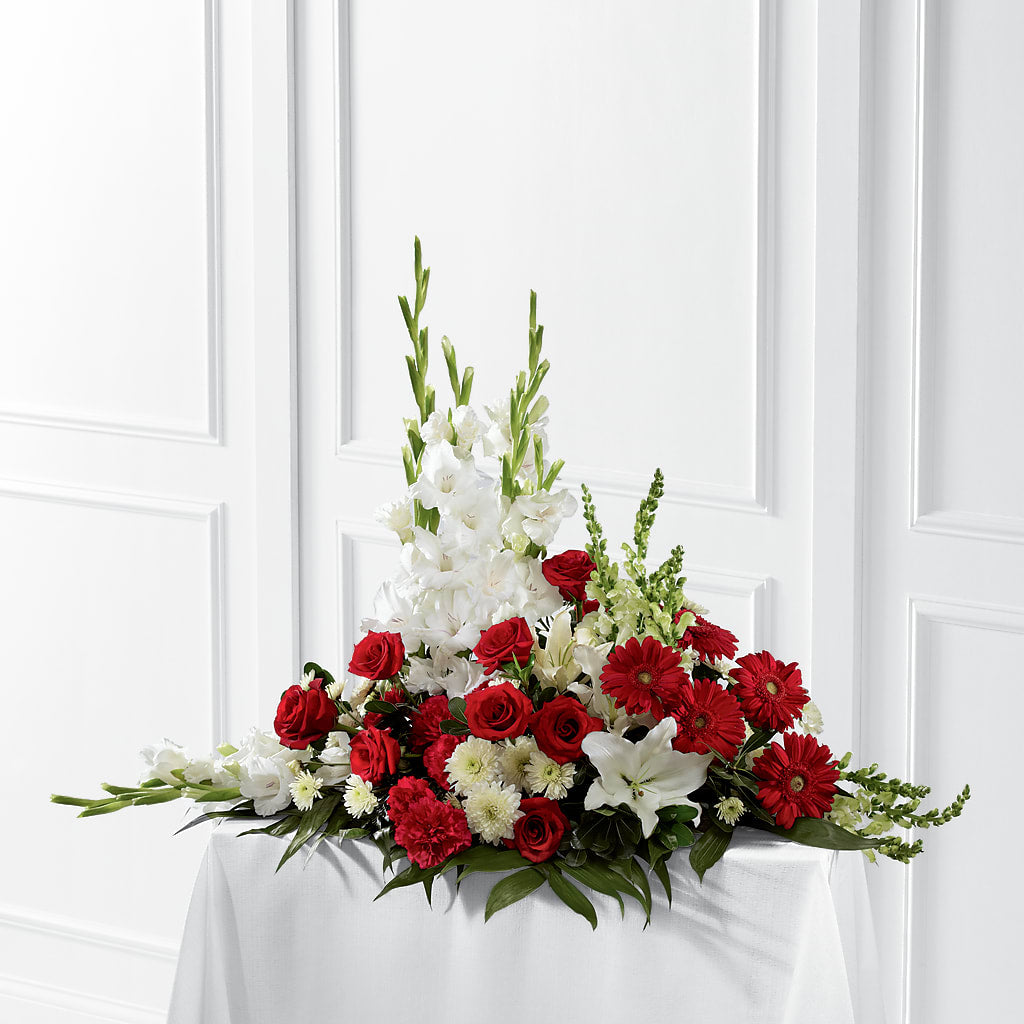 Crimson & White Arrangement – Fiesta, Las Cruces NM