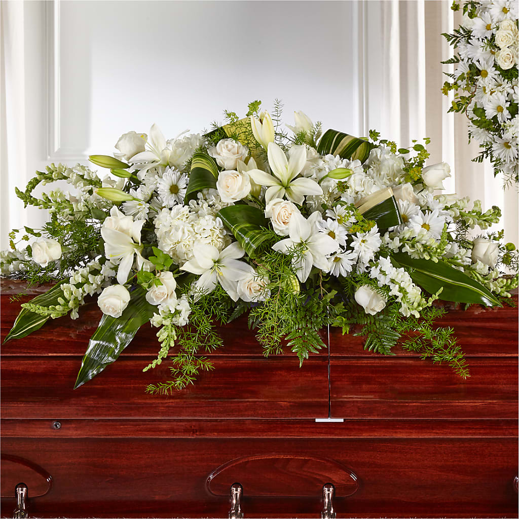 Abundance Casket Spray – Fiesta, Las Cruces NM