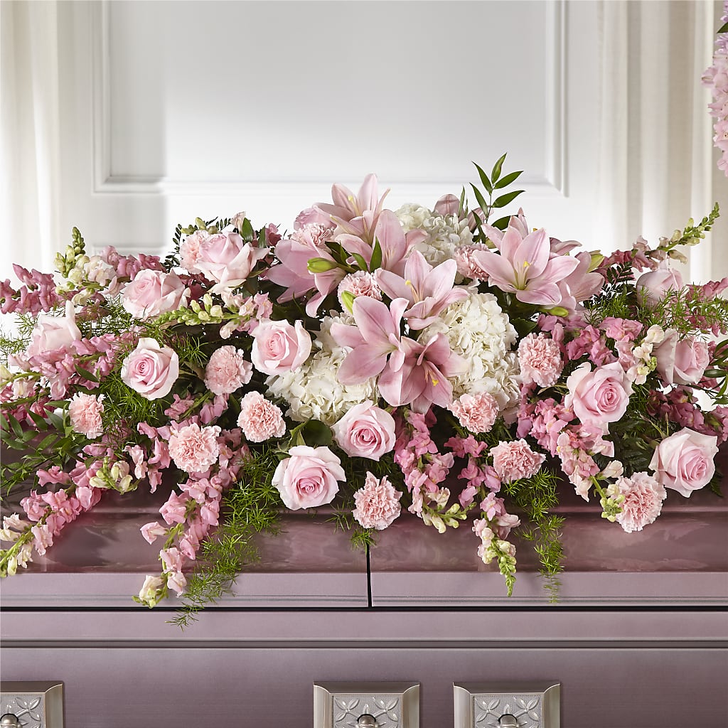 Life & Remembrance Casket Spray – Fiesta, Las Cruces NM