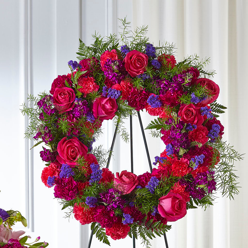 Calming Colors Wreath – Fiesta, Las Cruces NM