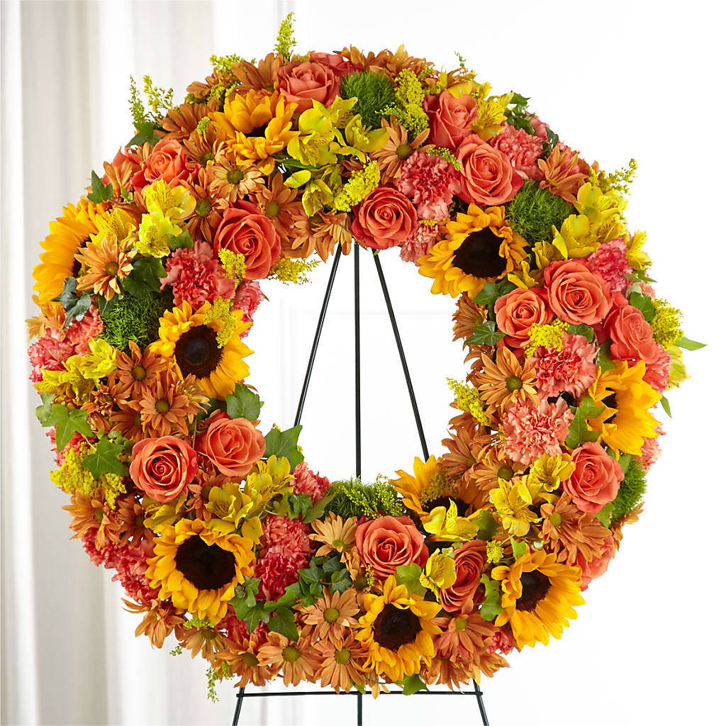 Autumnal Memories Wreath (Standard) – Fiesta, Las Cruces NM