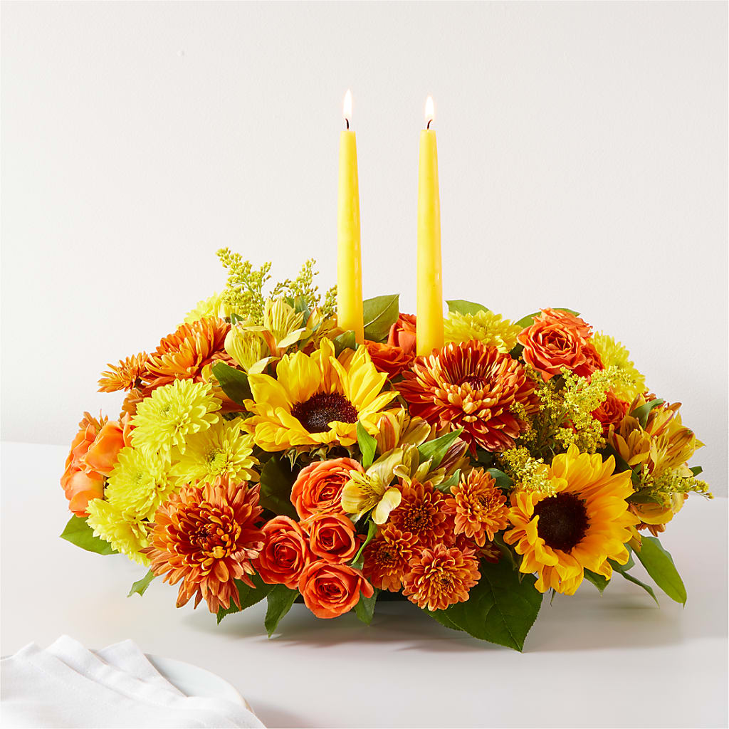 Autumn Harmony Centerpiece – Fiesta, Las Cruces NM