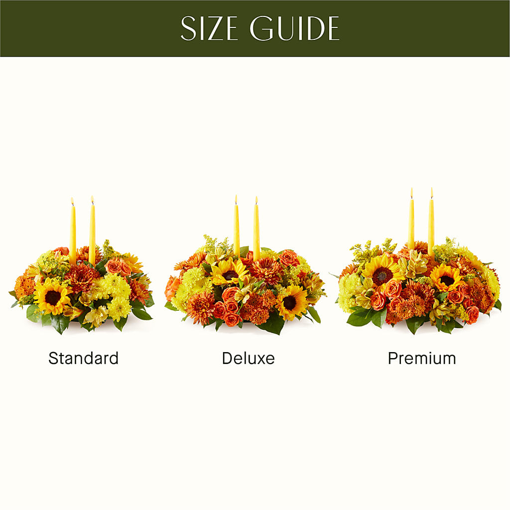 Autumn Harmony Centerpiece – Fiesta, Las Cruces NM