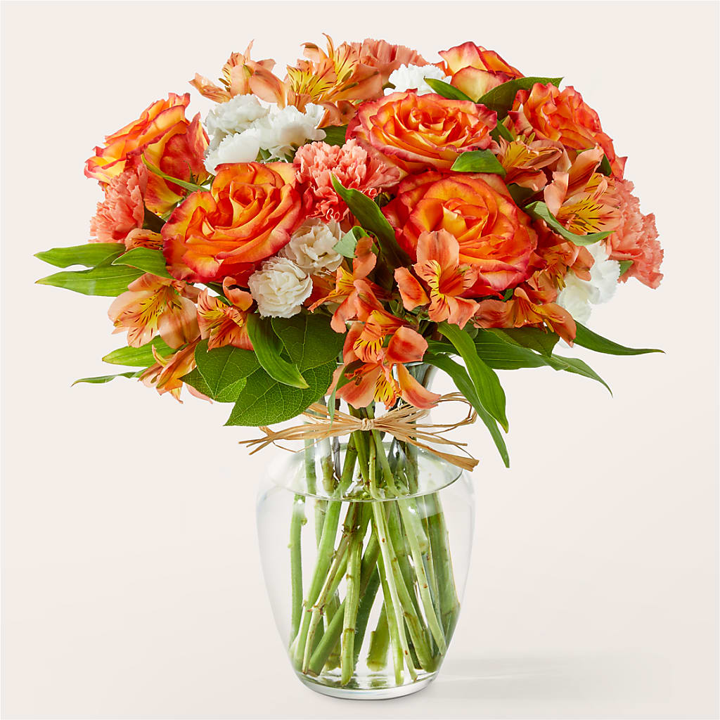 Apricot Glow Bouquet – Fiesta, Las Cruces NM