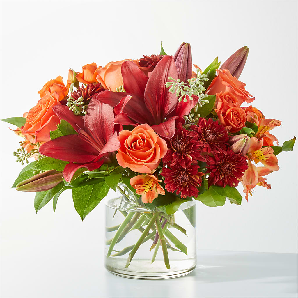 Crimson Leaves Bouquet – Fiesta, Las Cruces NM