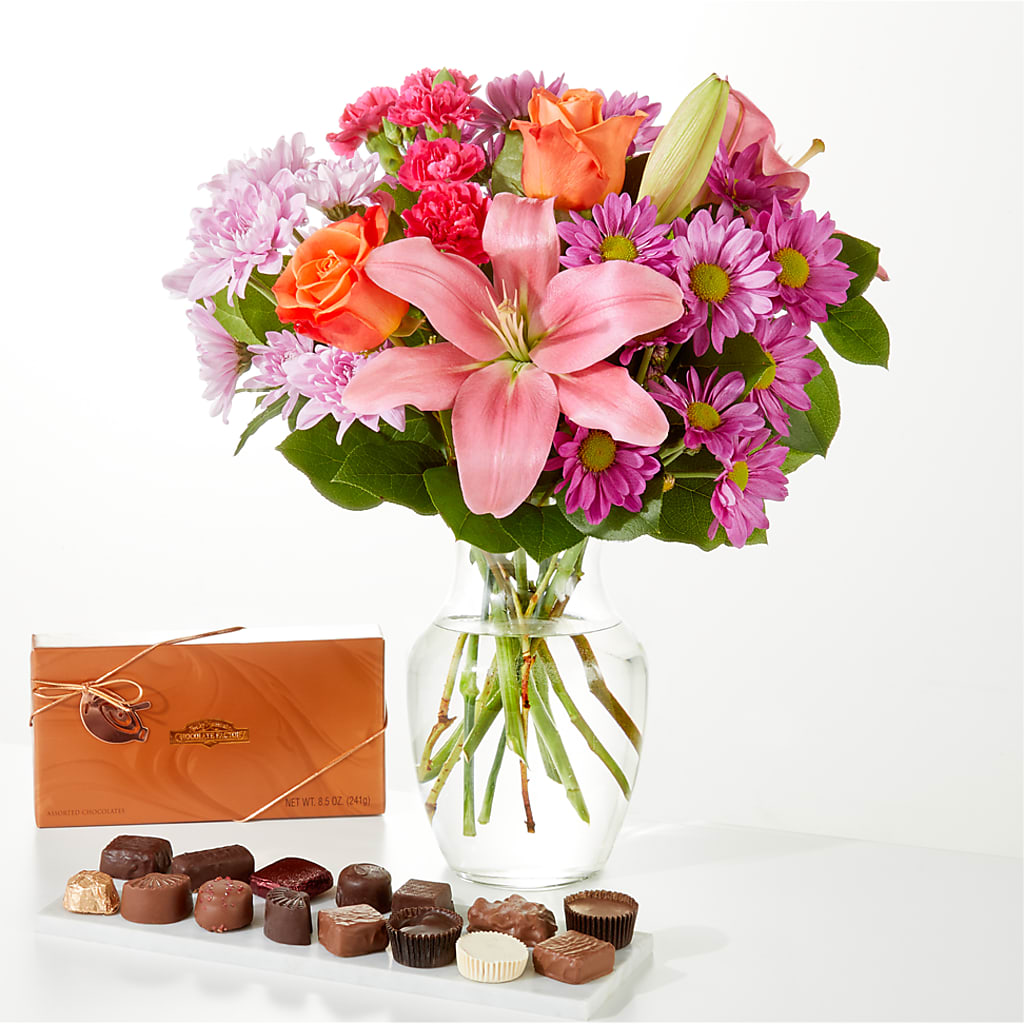 One and Only Bouquet and Chocolate Bundle – Fiesta, Las Cruces NM