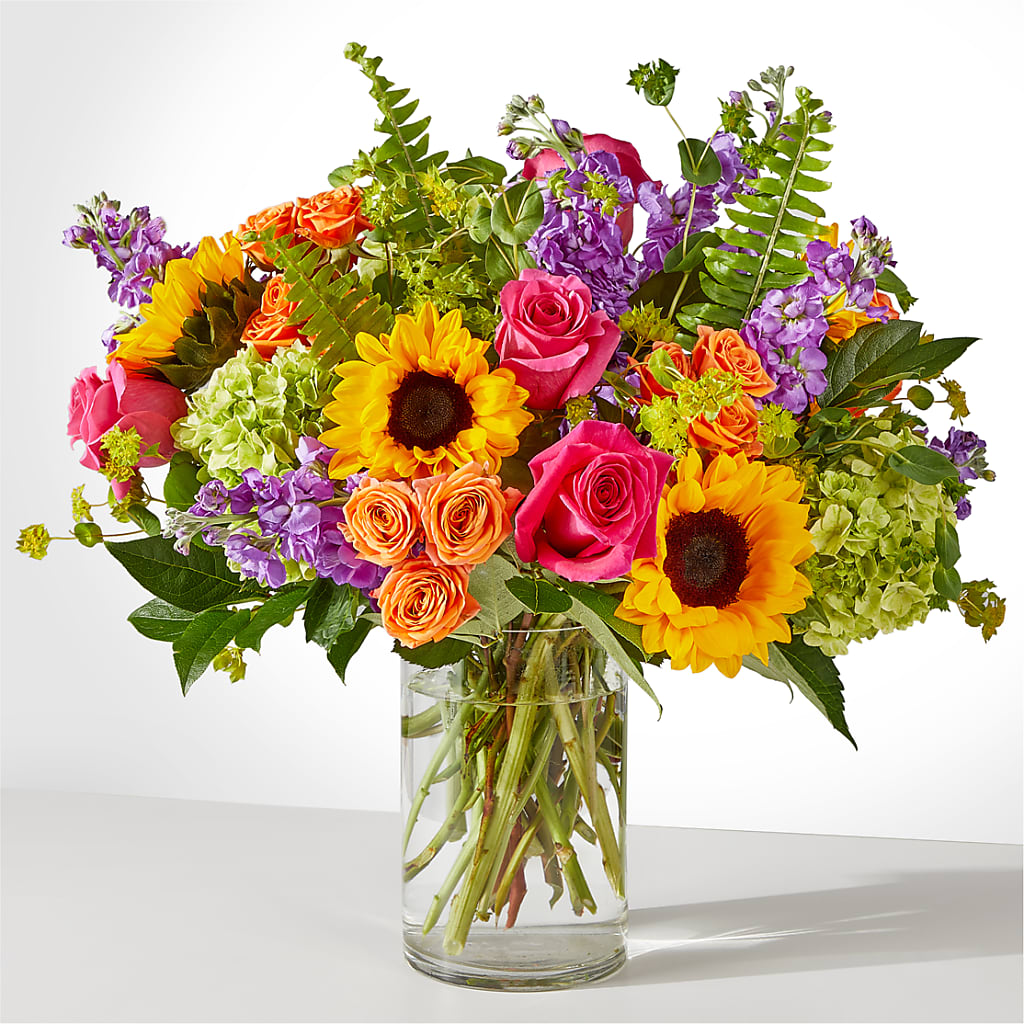 Vibrant Greetings Bouquet – Fiesta, Las Cruces NM