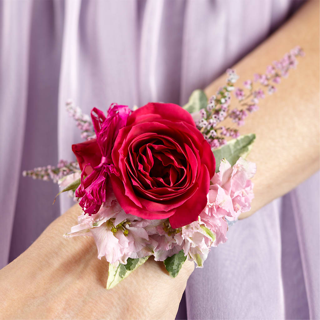 Rose Charm Corsage – Fiesta, Las Cruces NM