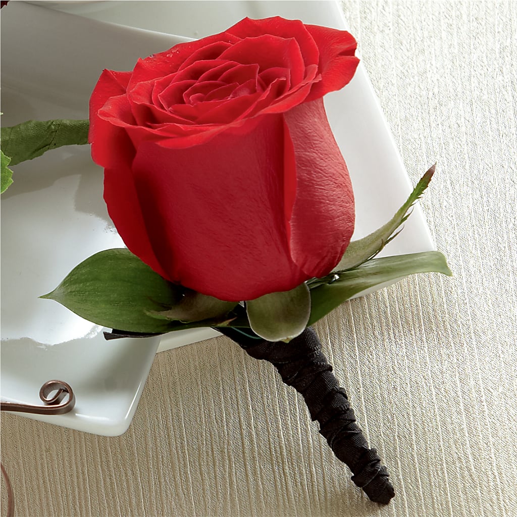 Red Rose Boutonniere – Fiesta, Las Cruces NM