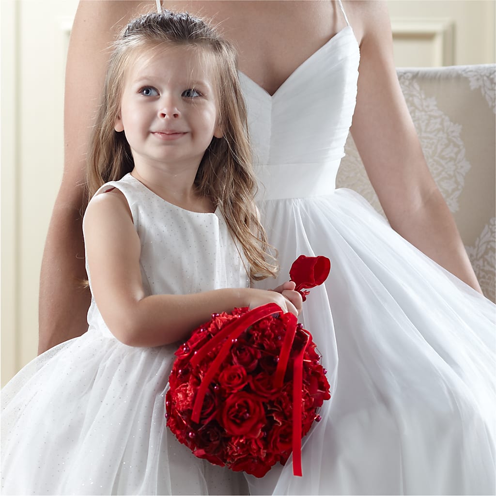Pure at Heart Flower Girl Arrangement – Fiesta, Las Cruces NM