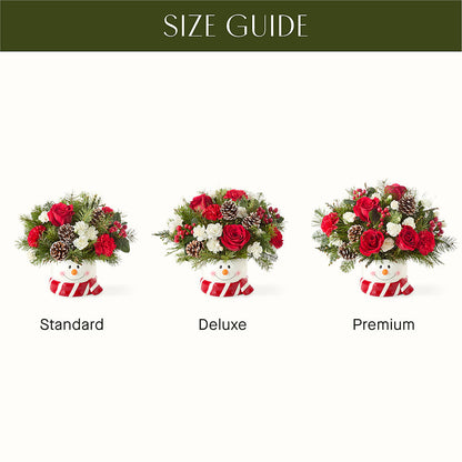 Jolly Snowman Bouquet –  Fiesta, Las Cruces NM