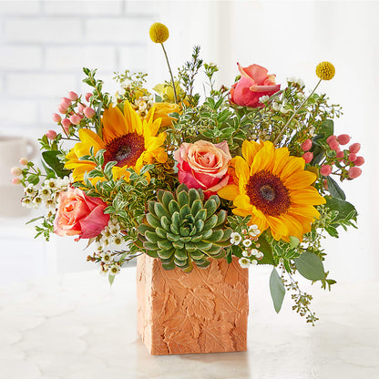 Sunflower Season Bouquet –  Fiesta, Las Cruces NM