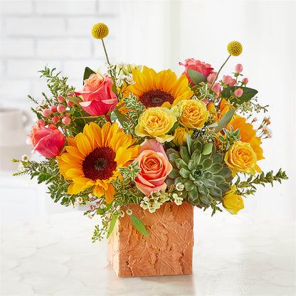 Sunflower Season Bouquet –  Fiesta, Las Cruces NM