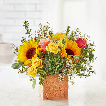 Sunflower Season Bouquet –  Fiesta, Las Cruces NM