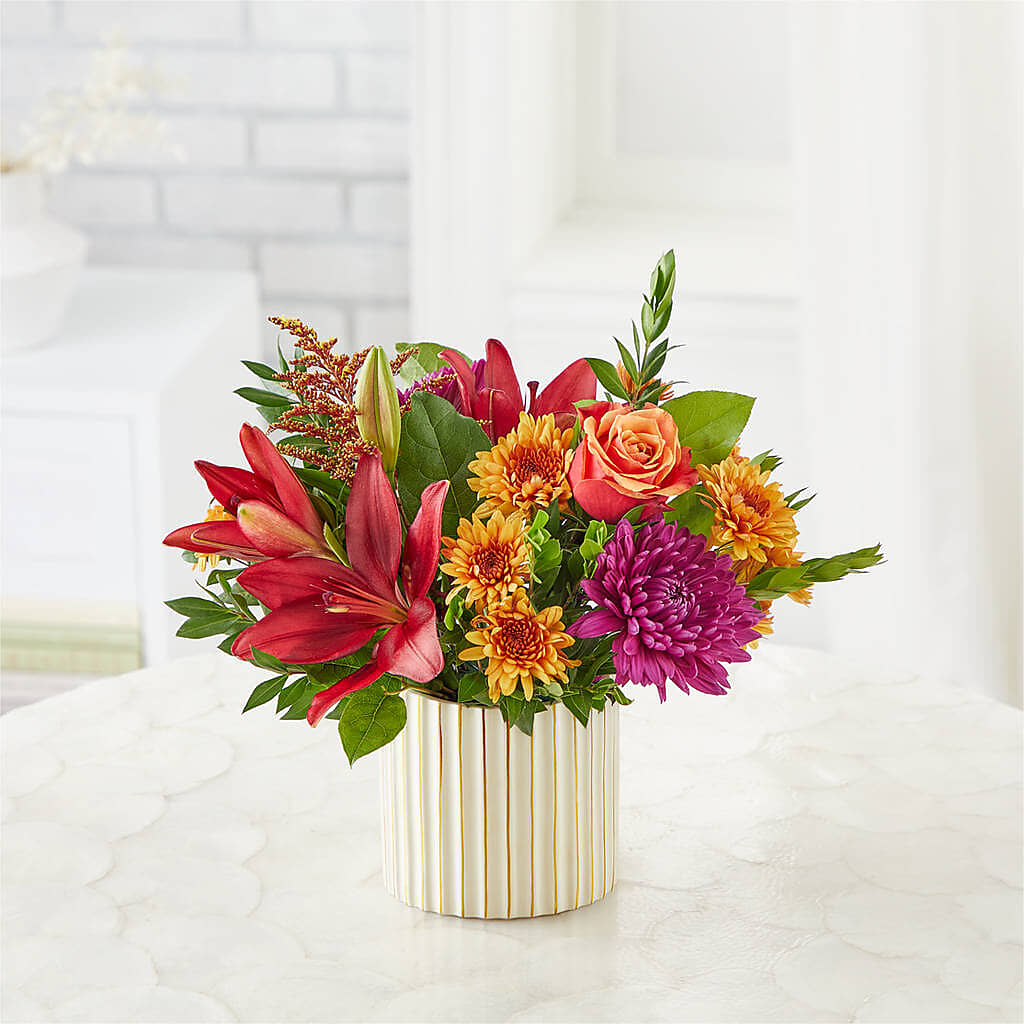 Burgundy Landscape Bouquet –  Fiesta, Las Cruces NM