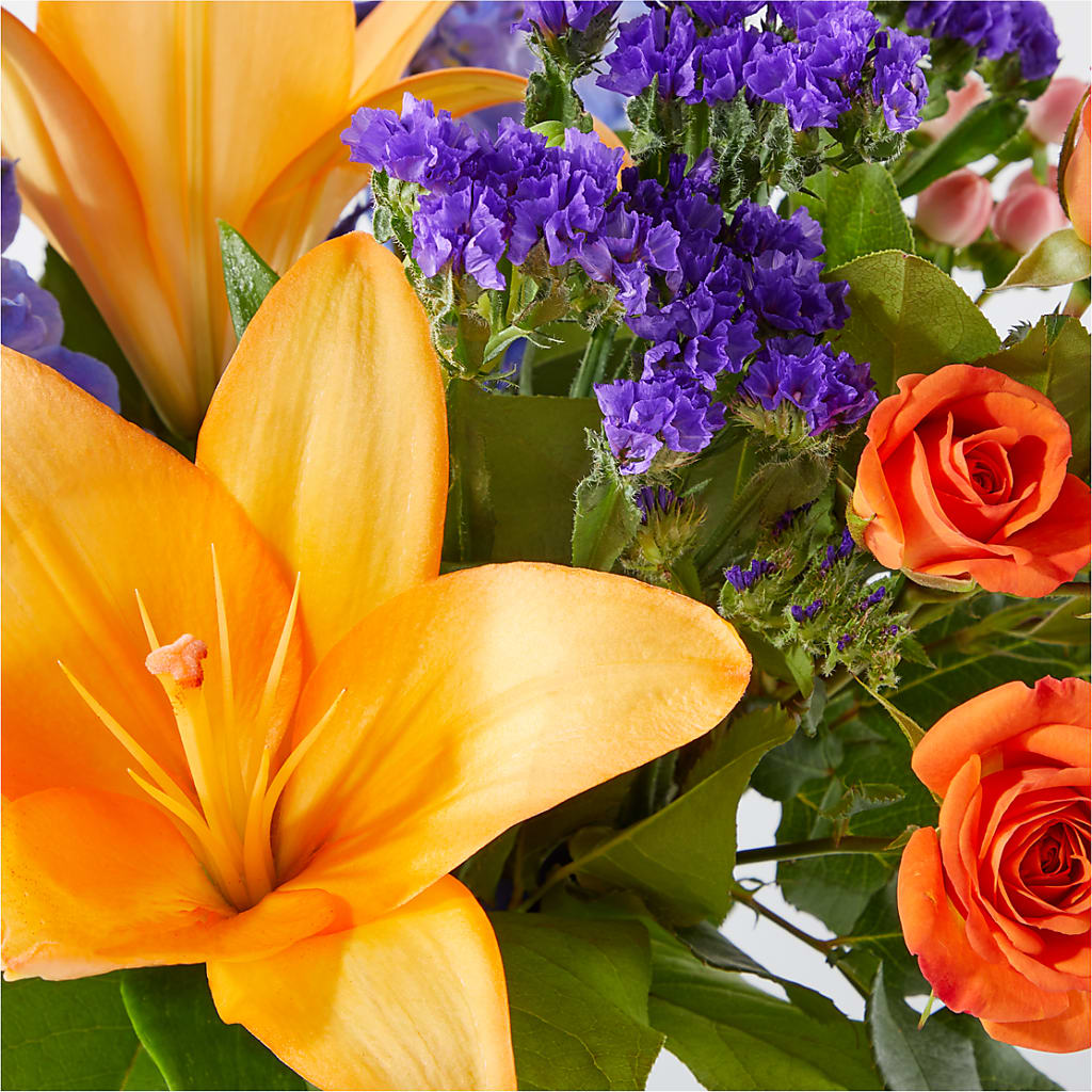 Radiant Citrus Bouquet –  Fiesta, Las Cruces NM