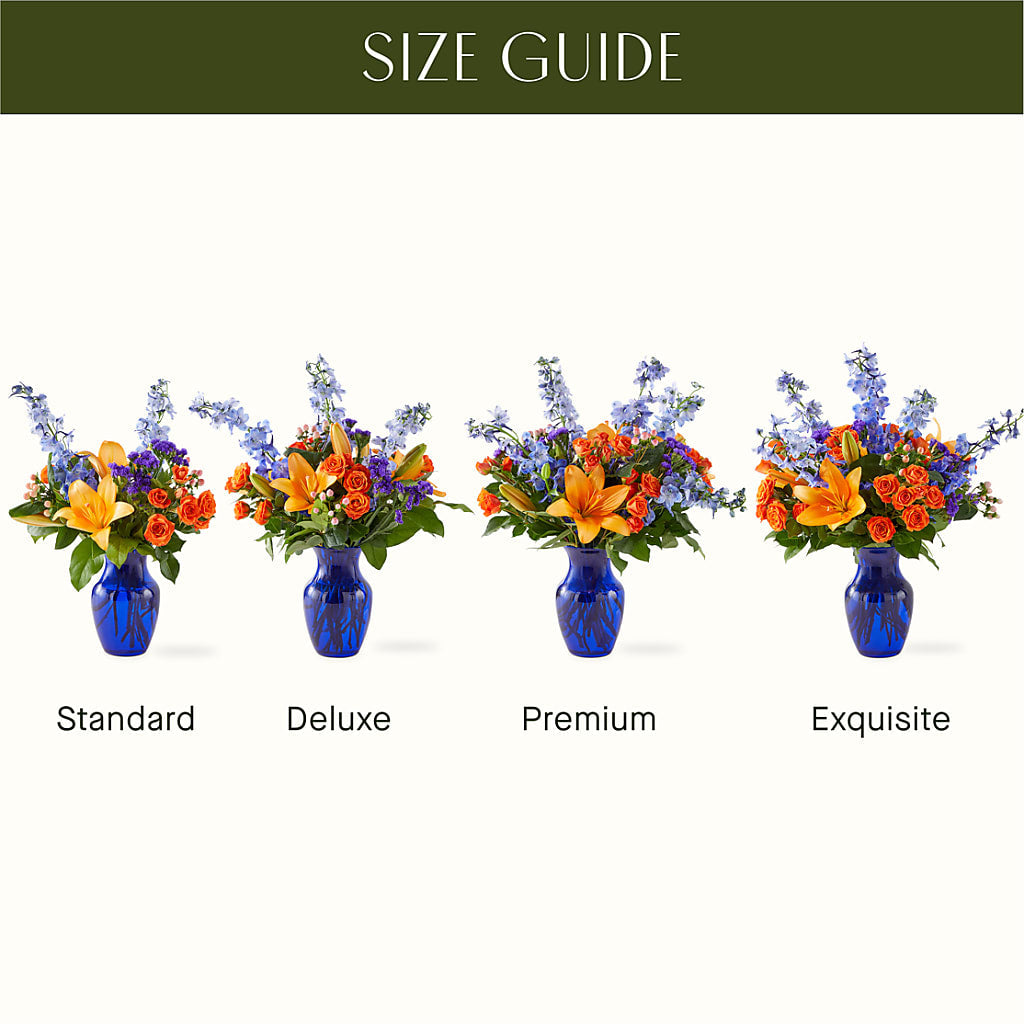 Radiant Citrus Bouquet –  Fiesta, Las Cruces NM