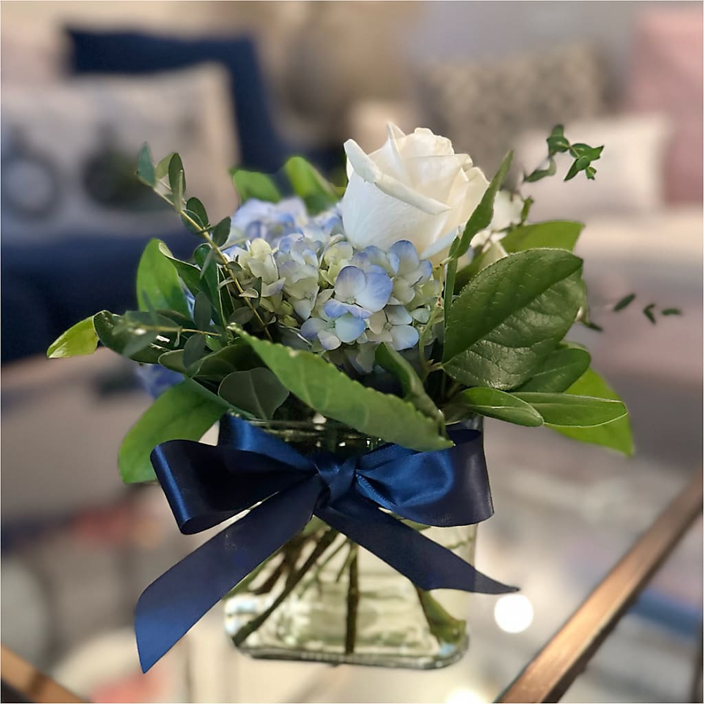 Sky Blue Delight Bouquet –  Fiesta, Las Cruces NM