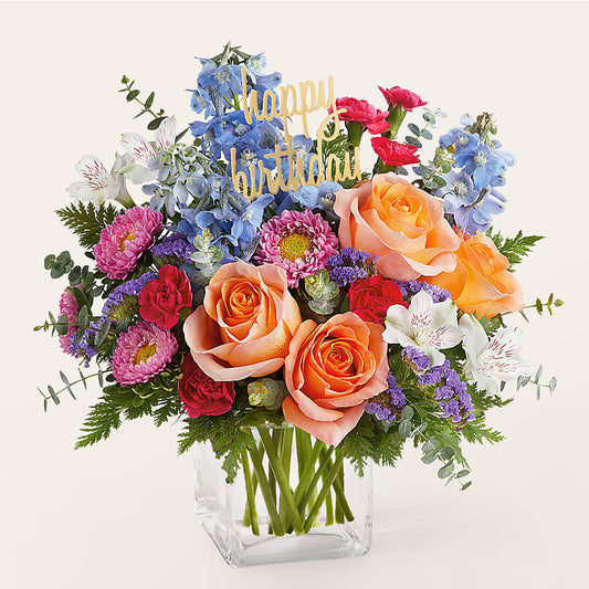 Birthday Bash Bouquet –  Fiesta, Las Cruces NM