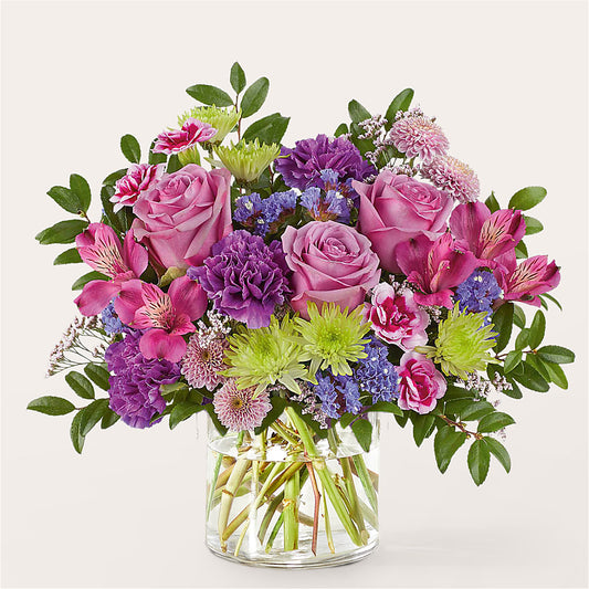 Glass Half Full Bouquet –  Fiesta, Las Cruces NM