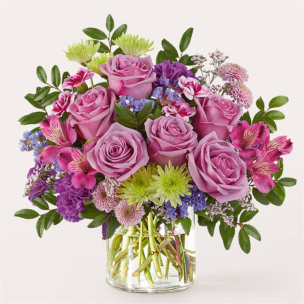 Glass Half Full Bouquet –  Fiesta, Las Cruces NM