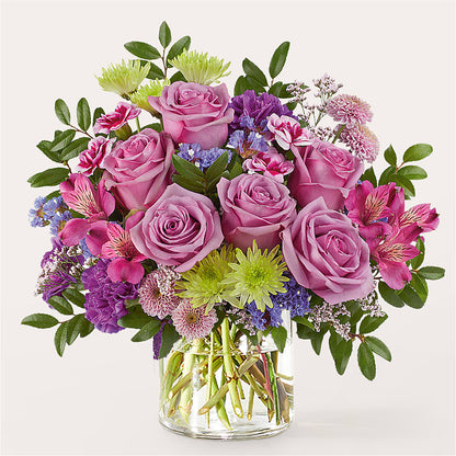 Glass Half Full Bouquet –  Fiesta, Las Cruces NM