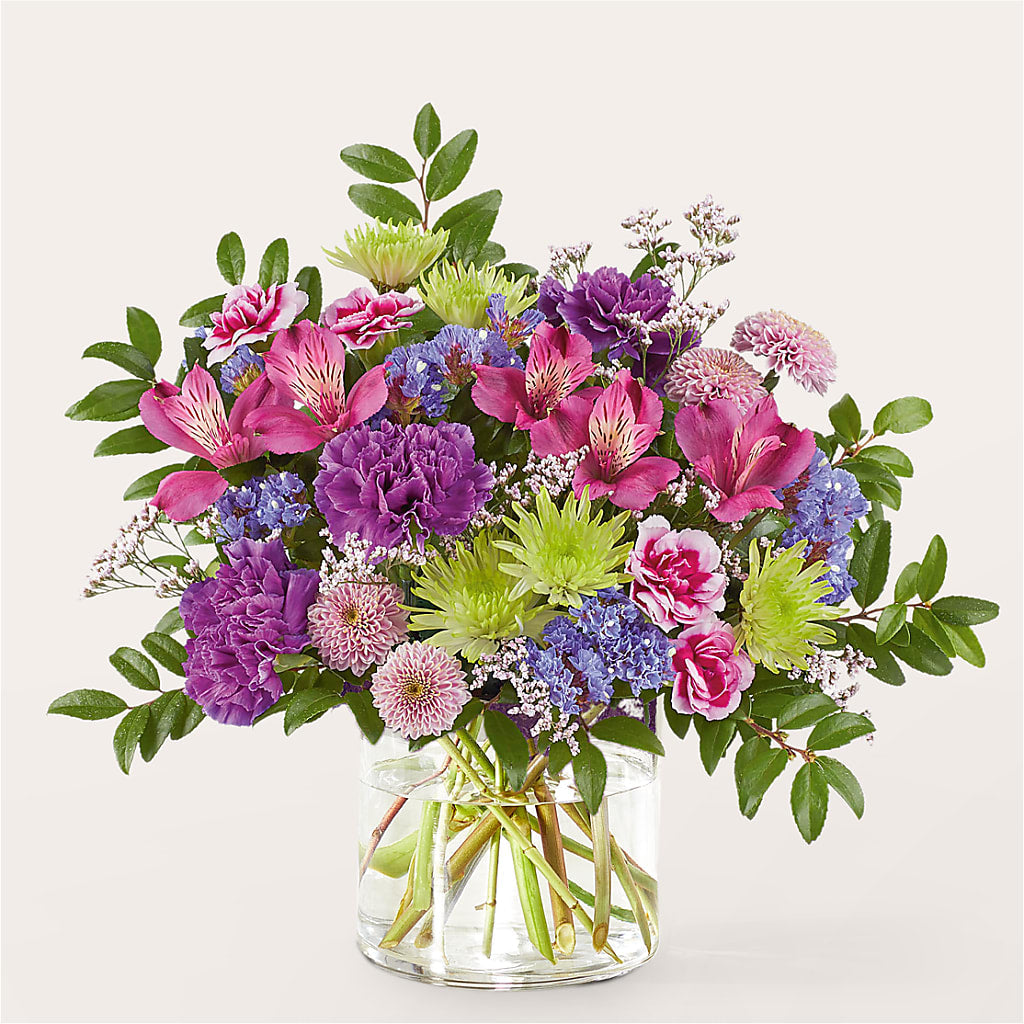Glass Half Full Bouquet –  Fiesta, Las Cruces NM