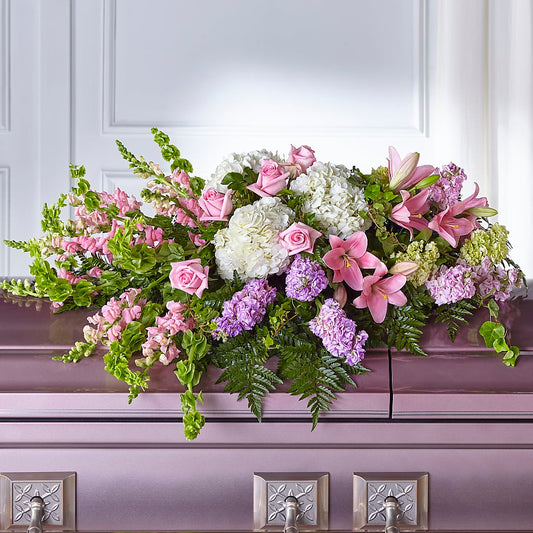 Life's Gratitude Casket Spray –  Fiesta, Las Cruces NM