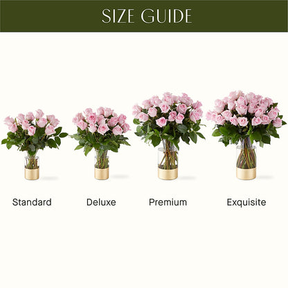 Picture Perfect Pink Rose Bouquet –  Fiesta, Las Cruces NM
