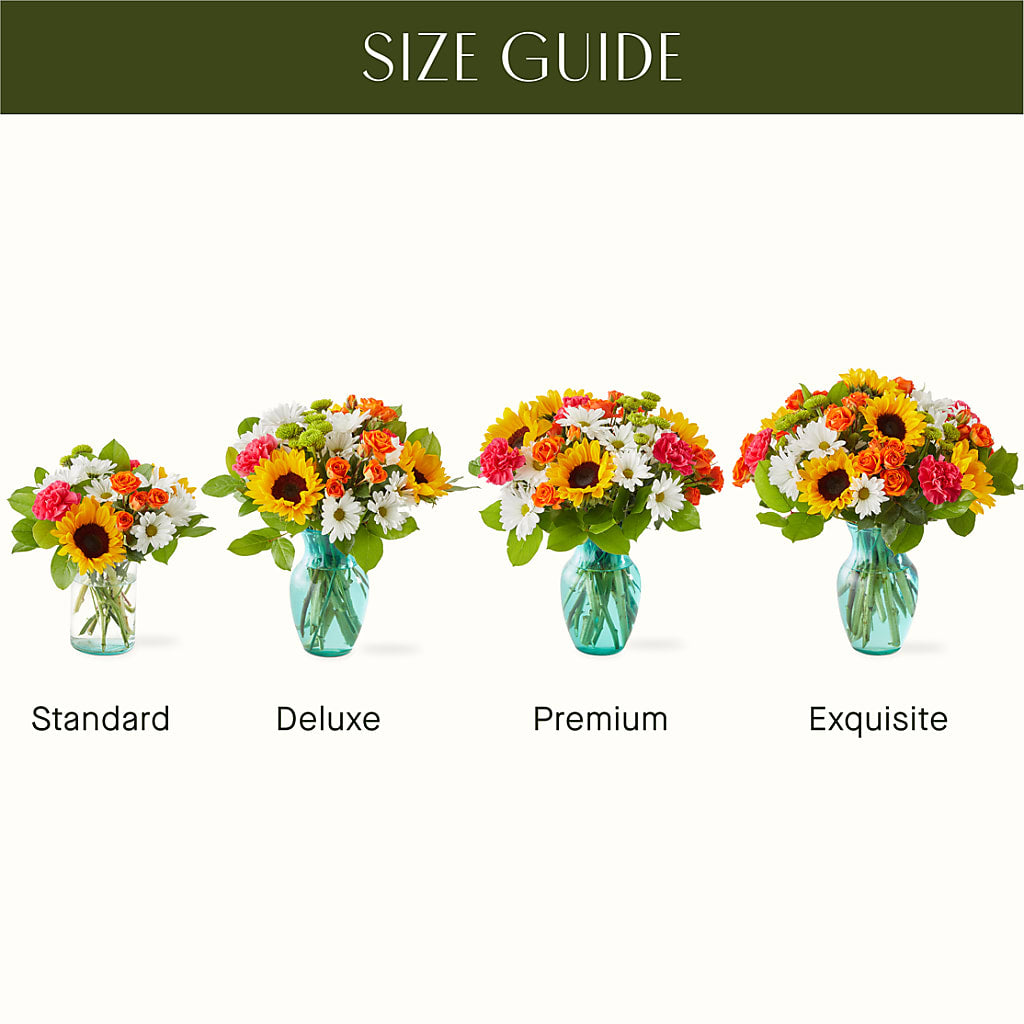 Sun-drenched Blooms Bouquet –  Fiesta, Las Cruces NM