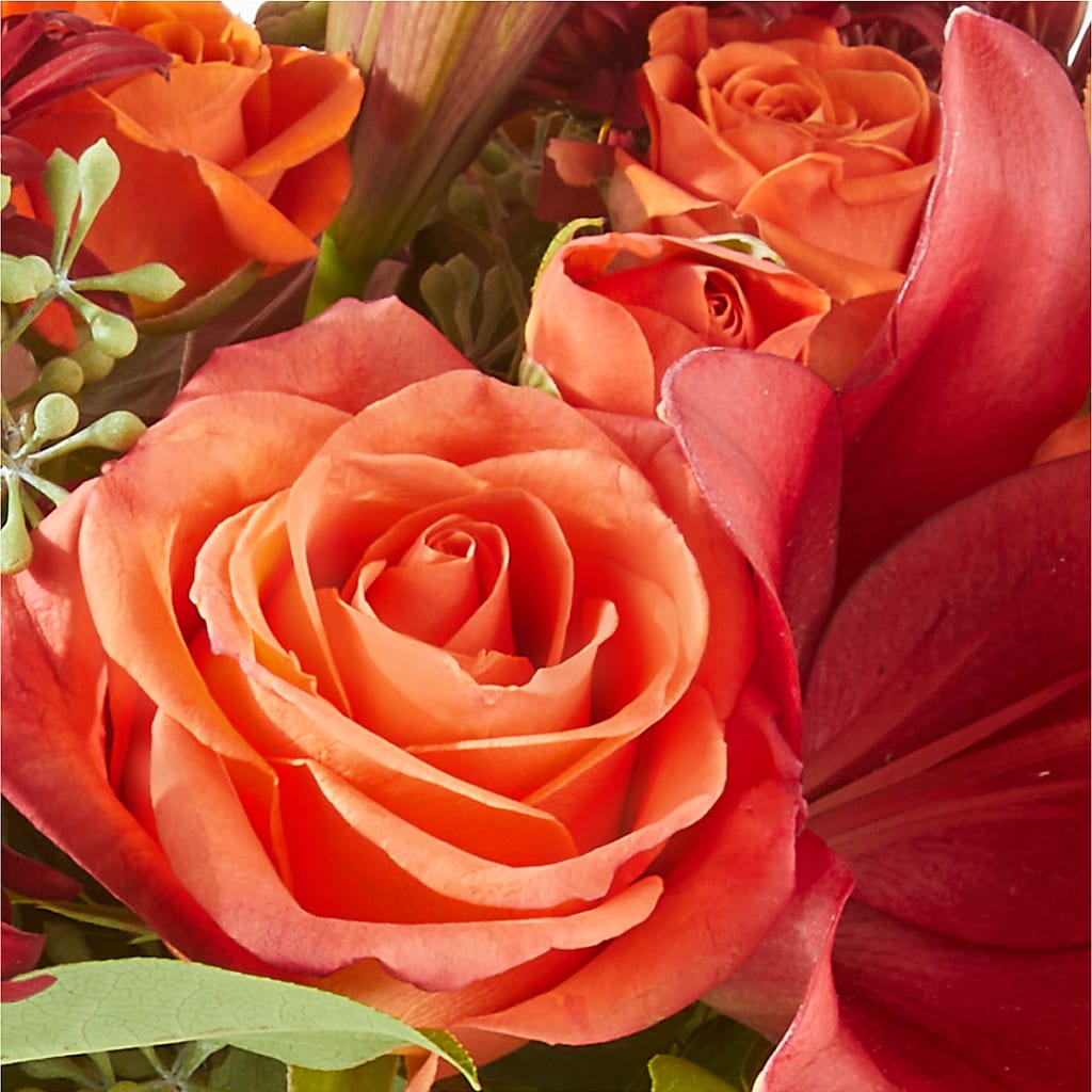 Crimson Leaves Bouquet –  Fiesta, Las Cruces NM
