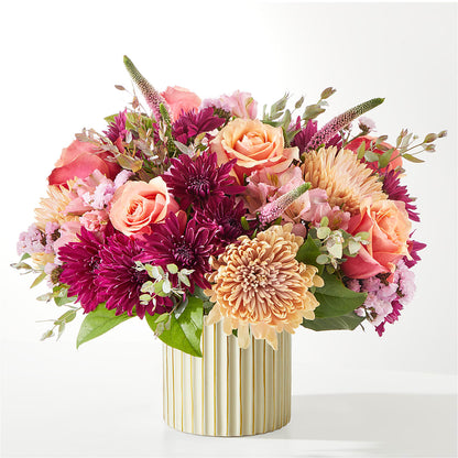 Berry Cobbler Bouquet with Ivory Vase –  Fiesta, Las Cruces NM