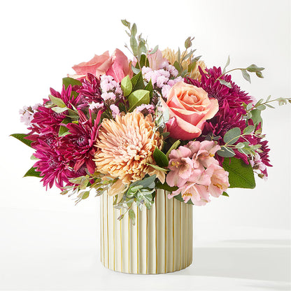 Berry Cobbler Bouquet with Ivory Vase –  Fiesta, Las Cruces NM