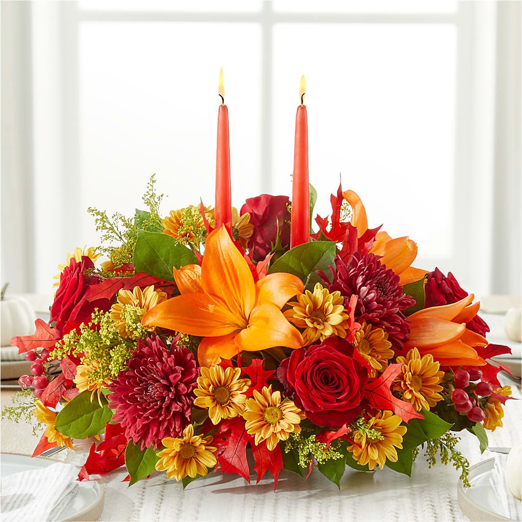 Autumn's Embrace Centerpiece –  Fiesta, Las Cruces NM