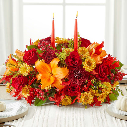 Autumn's Embrace Centerpiece –  Fiesta, Las Cruces NM
