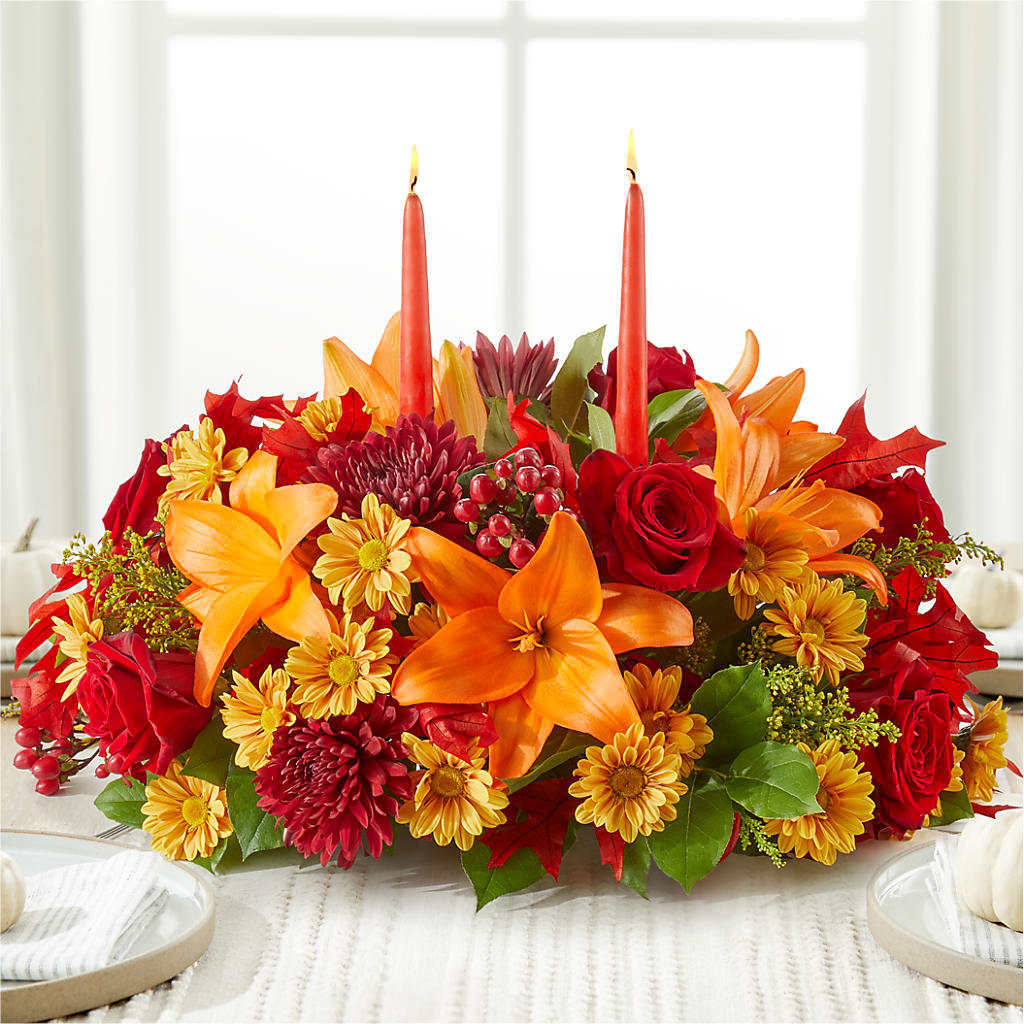 Autumn's Embrace Centerpiece –  Fiesta, Las Cruces NM
