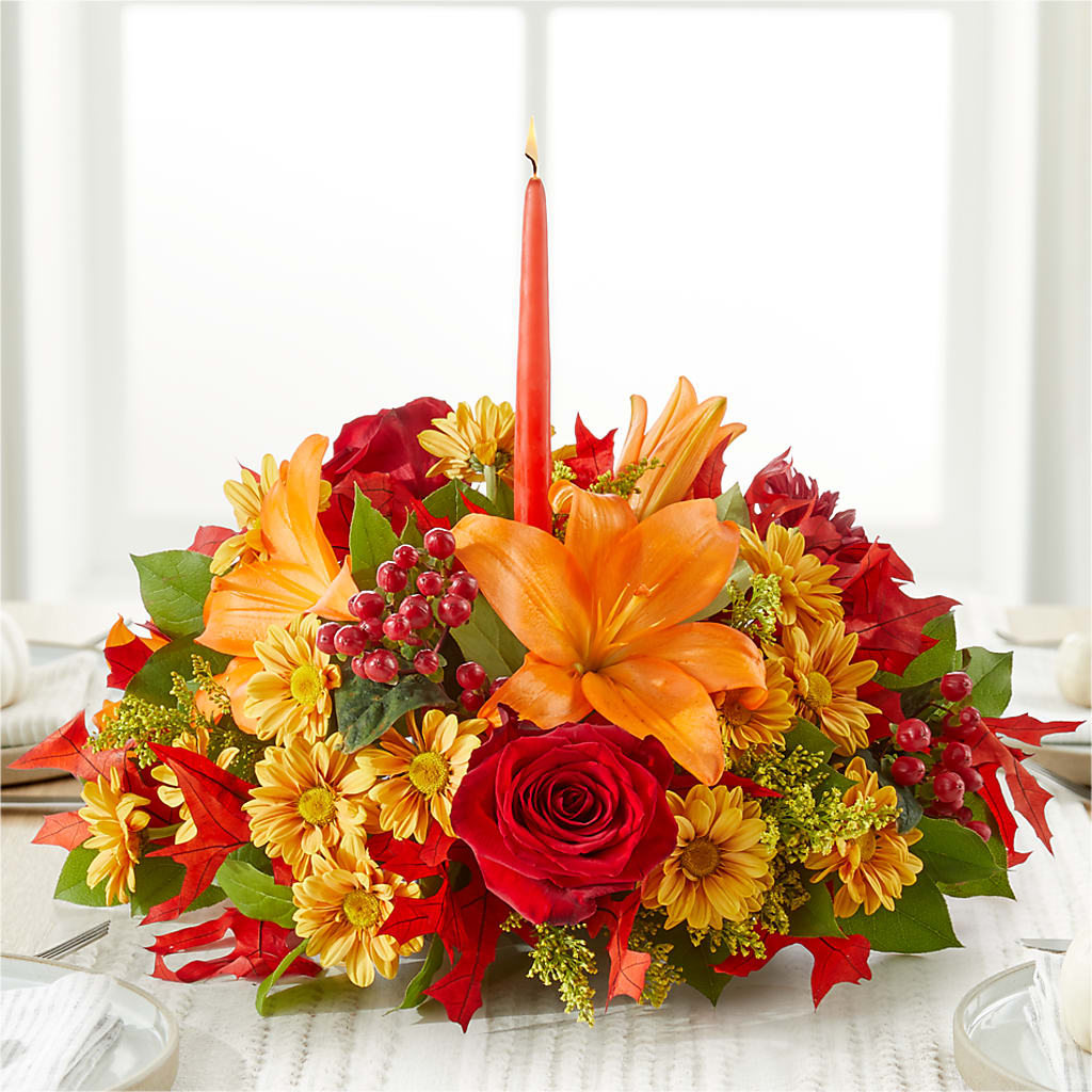 Autumn's Embrace Centerpiece –  Fiesta, Las Cruces NM