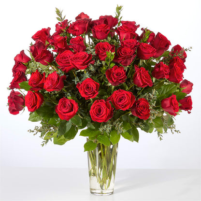 Forever Yours Fifty Stem Red Rose Bouquet –  Fiesta, Las Cruces NM